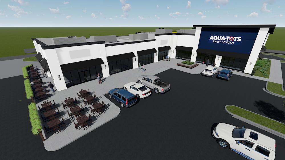 Concept sketch of the Aquatots area