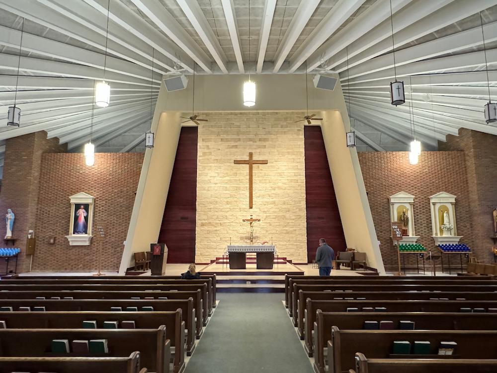 Completed reception of St. Patricks Church