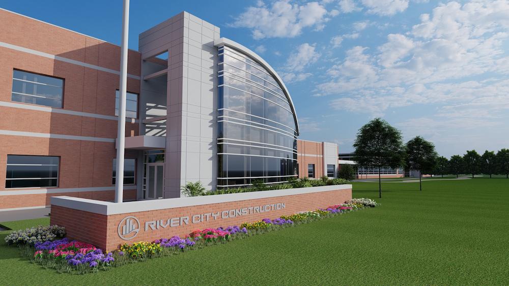 Concept sketch of RCC Construction